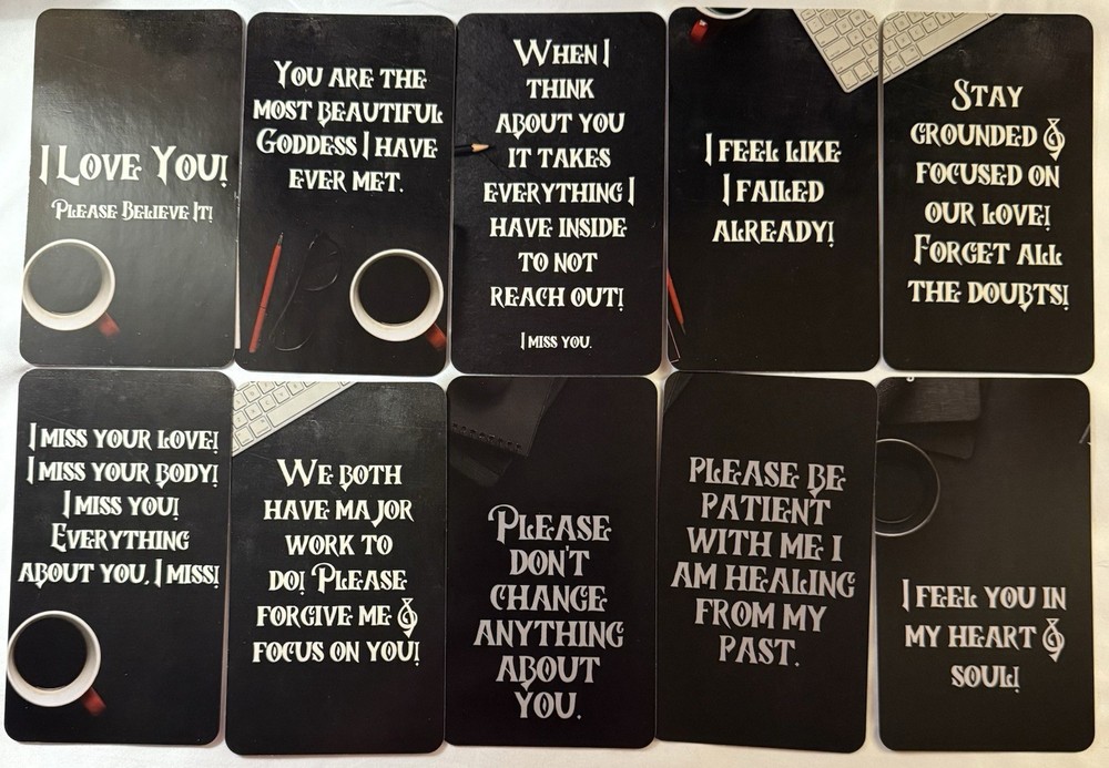 Extended Confessions 54 Cards By Divine Essentials
