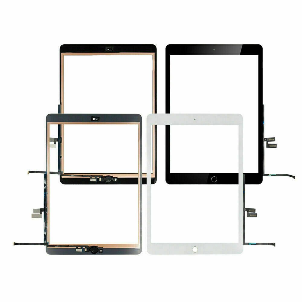For iPad 7 2019/iPad 8th 2020 Touch Screen Glass with Home Button Replacement US