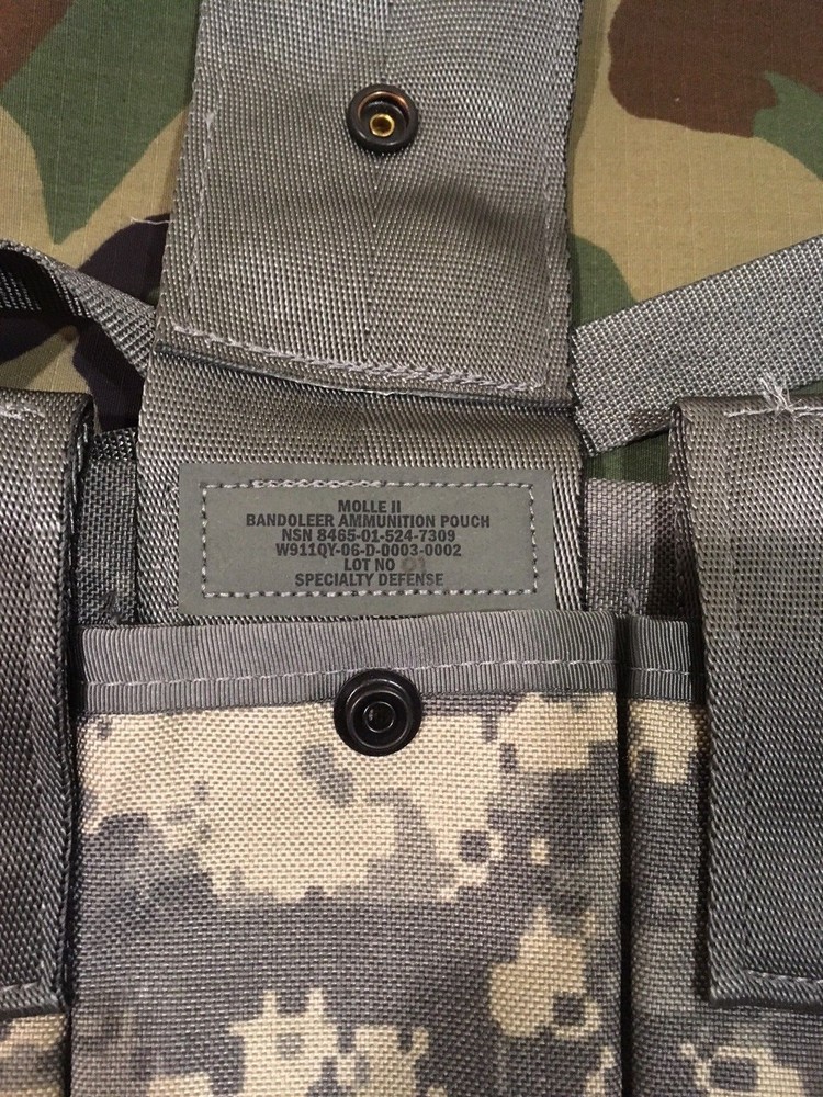 ACU 6 Magazine Bandolier USGI Issue