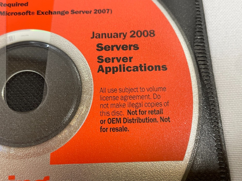 Microsoft Forefront Security for Exchange Server with Service Pack 1 DVD w/ KEY!