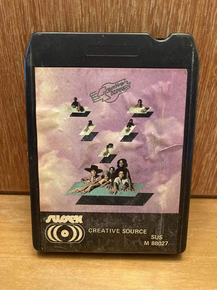CREATIVE SOURCE  Self Titled SUS M 88027  8 Track Tape Tested Plays!