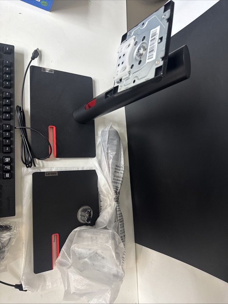 Lenovo Workstation Peripheral Bundle: Stands, Keyboards & Mouse