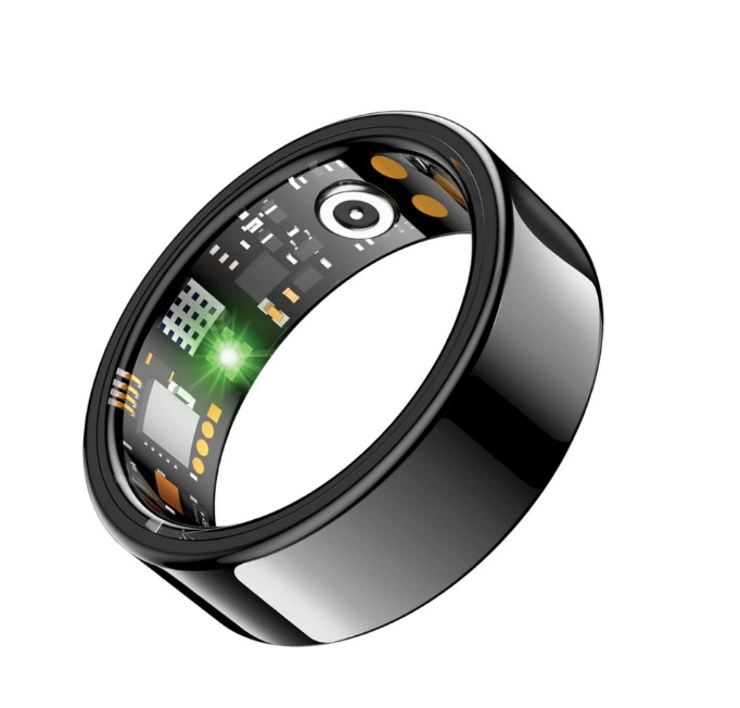 Livup Smart Ring Health Tracker Black Size 9