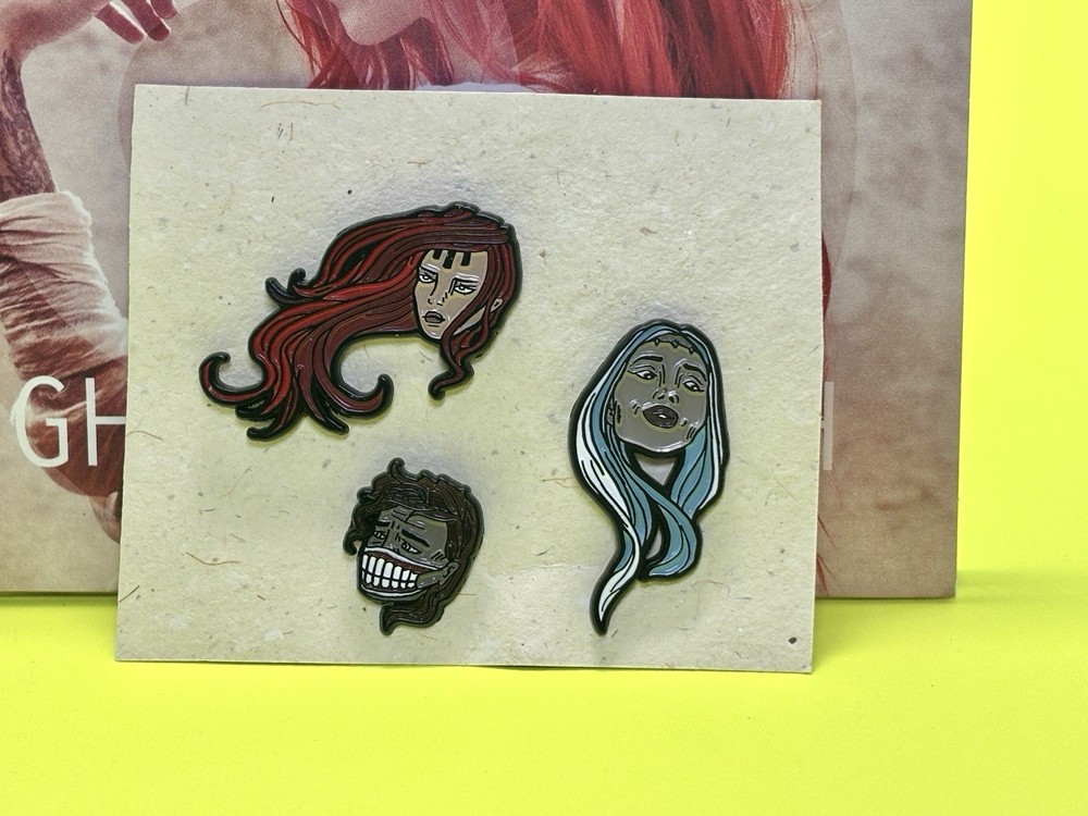 Lights - Signed Skin & Earth CD + Enamel Pins Set