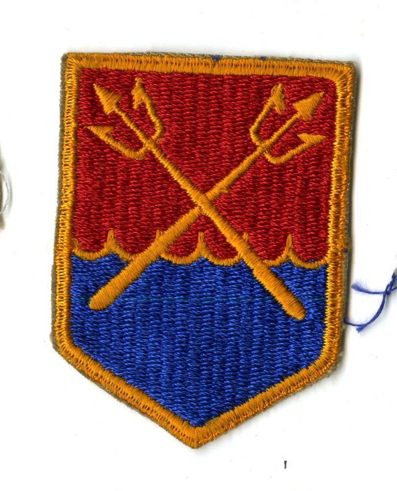 Eastern Defense Command White Back Patch WWII Vintage