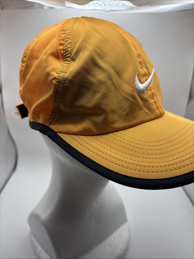 Nike Featherlight Orange Dri-Fit Running Hat