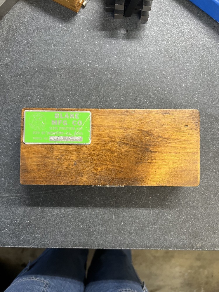 Blake MFG CO. Co-ax Dial Indicator 0005" Axis
