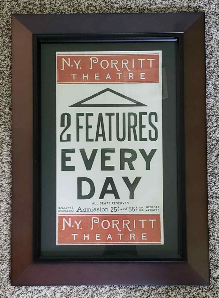 FANTASTIC BEASTS: Production Made Flyer Framed/Matted