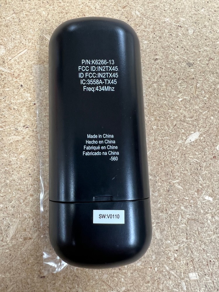 Hunter Geniune Replacement Handheld Ceiling Fan Remote Control for K6266-02