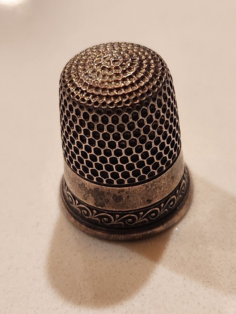 #9 Sterling Silver Sewing Thimble