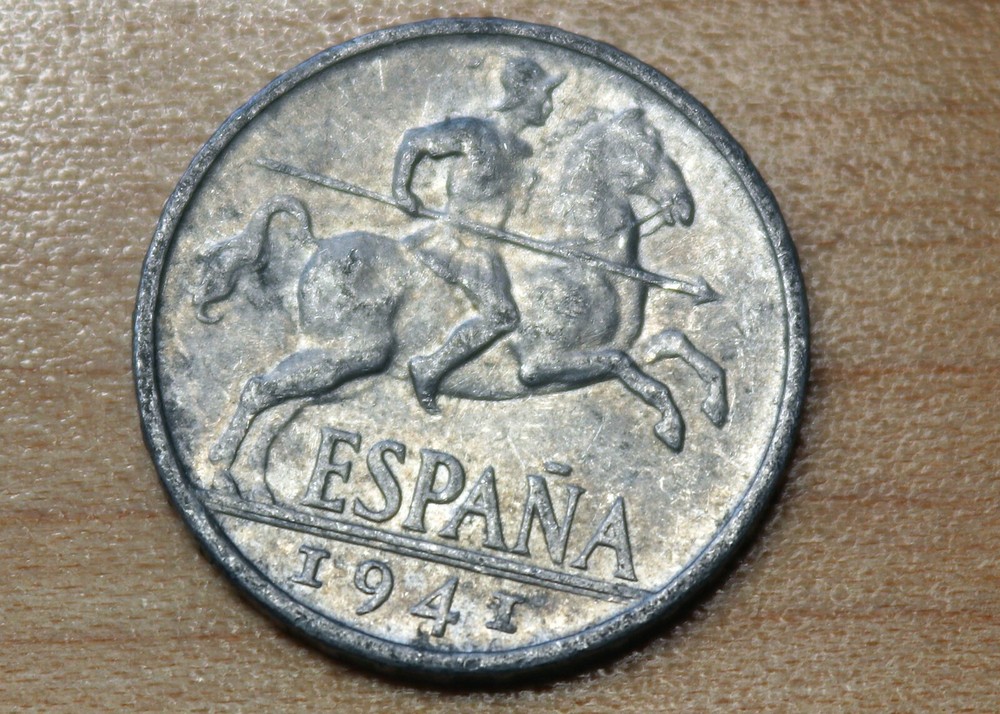 1941 Spain 10 Centimos