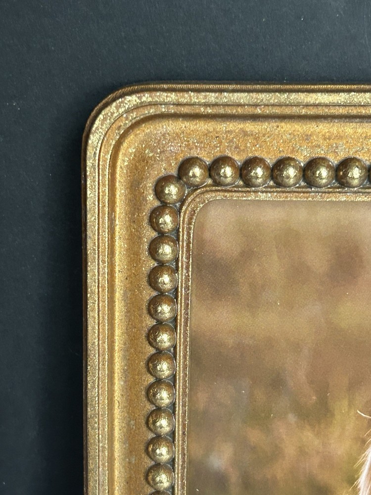 Gold Beaded Picture Frame Belle Maison Collection 5x7 Photo Frame Rectangular