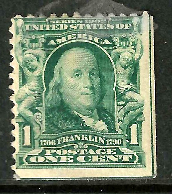 CORNER GUIDELINES Collection 1-2 Cent Bureau 1894-1901 US 44B23