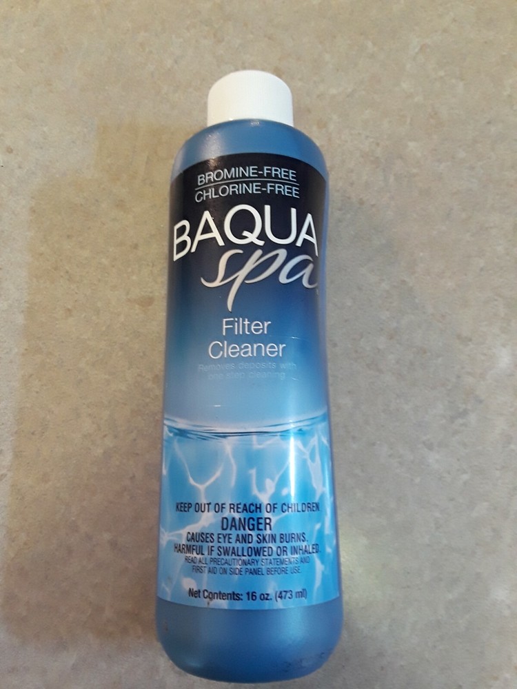 Baqua Spa Filter Cleaner 16 oz Bottle