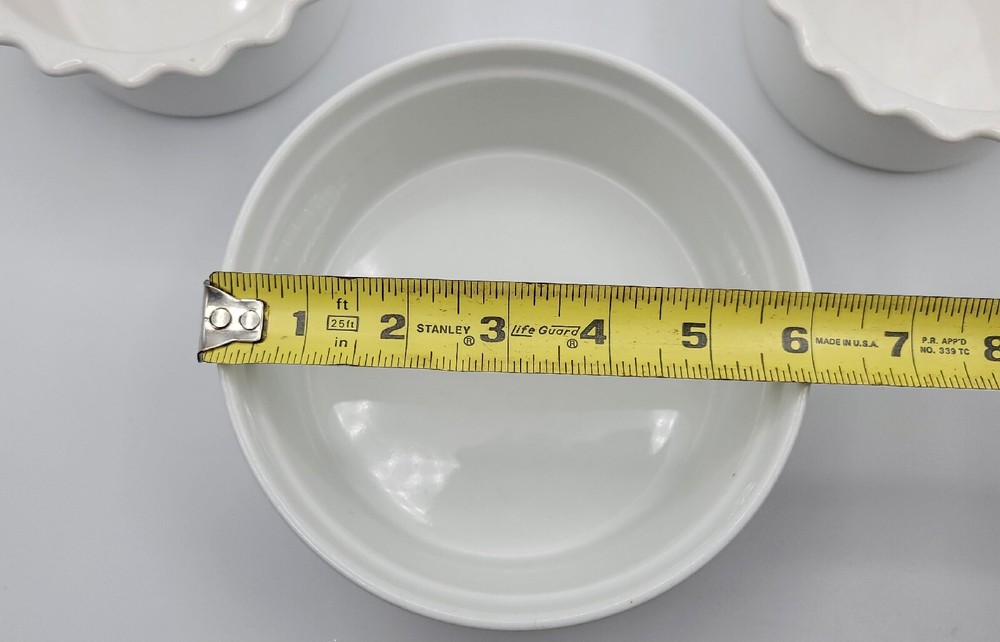 Ramekin Souffle Baking Dishes Pre-owned