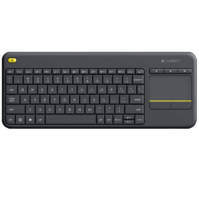 Logitech K400 Plus keyboard RF Wireless - Black