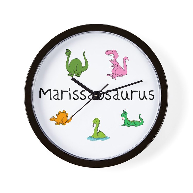 CafePress Marissaosaurus 10" Wall Clock (115479793)