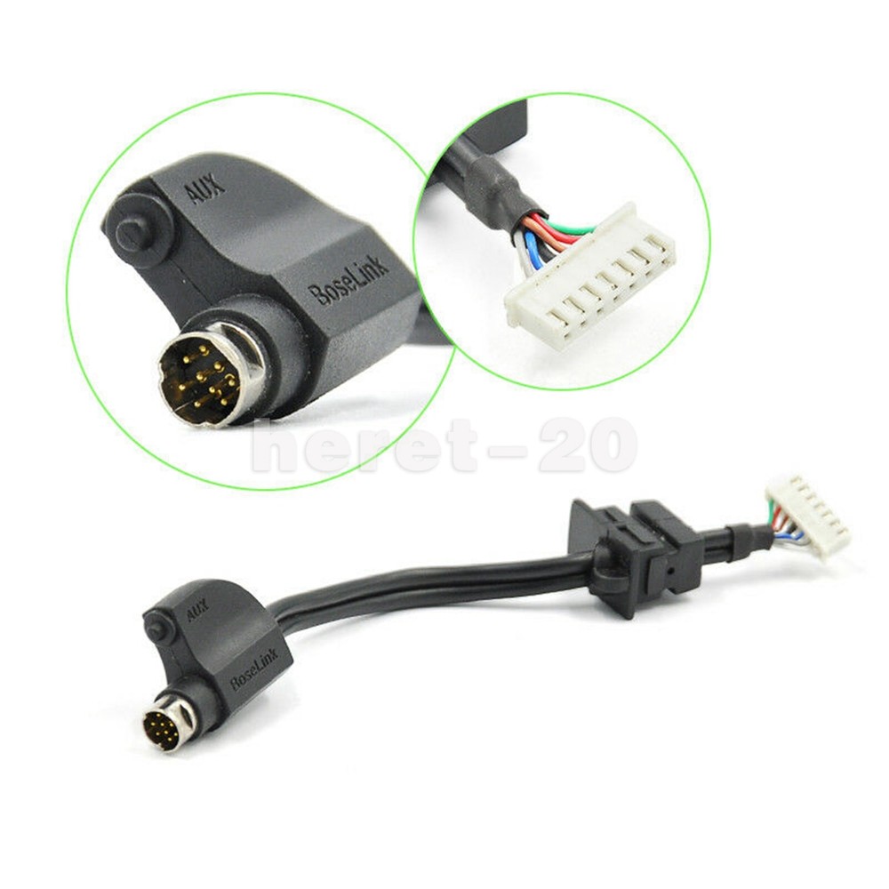 Bose Wave Music System Multi-CD 3 CD Changer Accessory BoseLink 9Pin Cable Black
