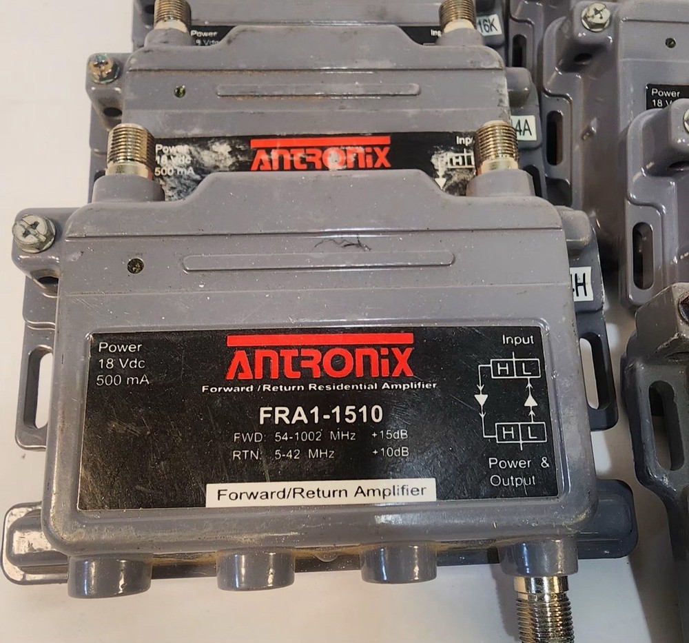 Antronix Coax Signal Booster Amplifier. READ
