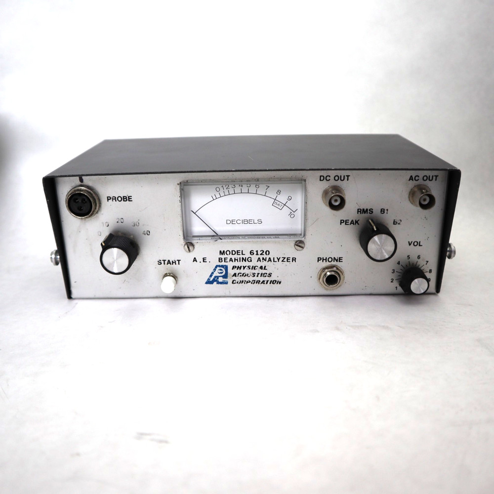 Physical Acoustics Corp. - Model #6120 - Bearing Analyzer