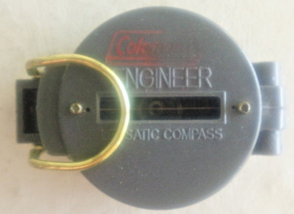 Coleman Engineer Lensatic Compass in Undamaged Working Condition