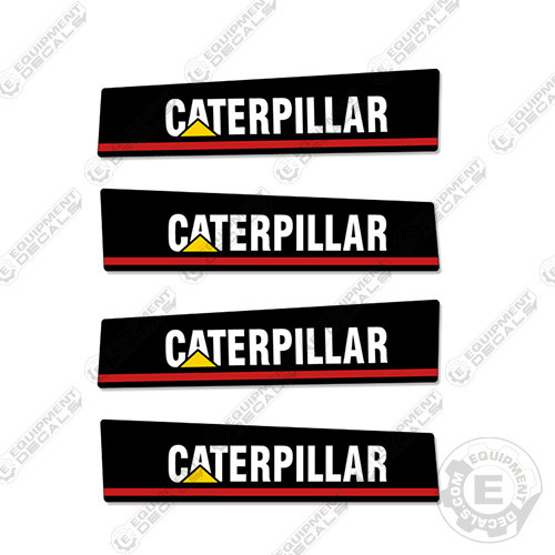 Fits Caterpillar Forklift Decal Kit - 2 Sets
