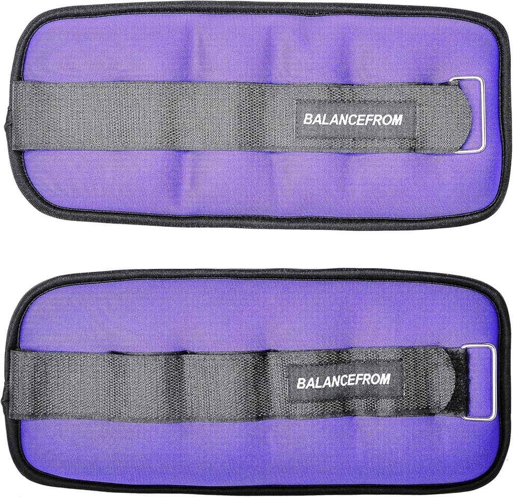 Fully Adjustable Ankle Wrist Arm Leg Weights, 1-20LBS, Multiple Options