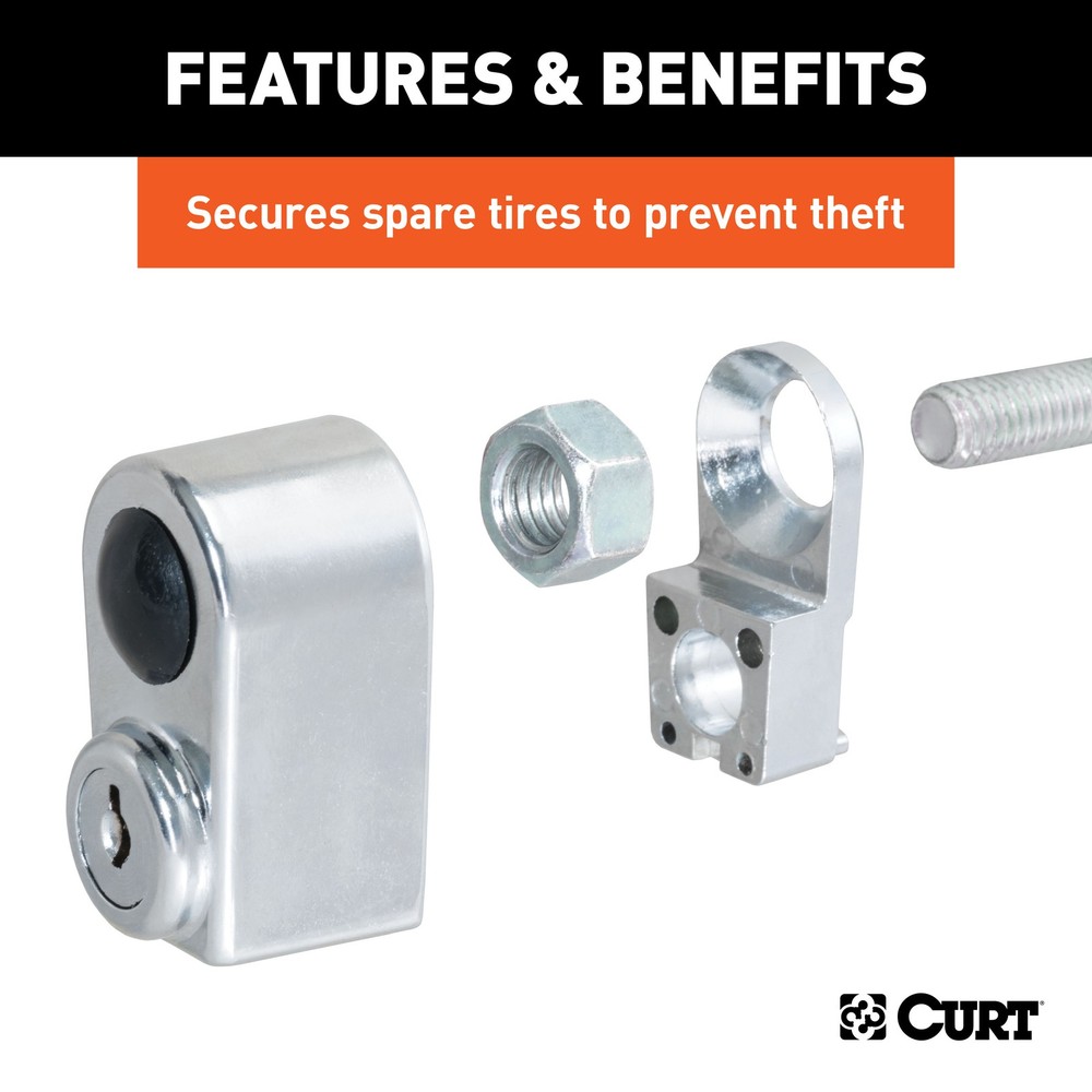 Curt Mfg 23562 Spare Tire Lock