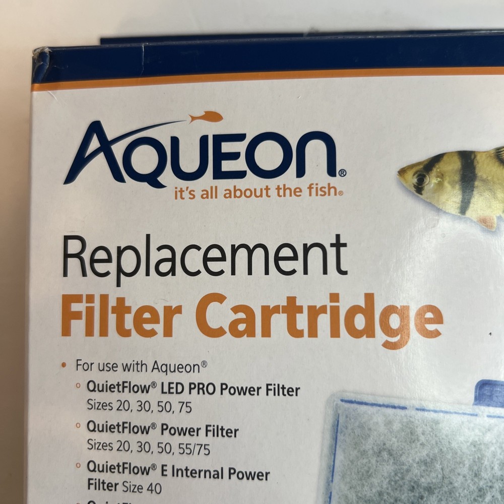 Aqueon Replacement Filter Cartridges LARGE 3 Pack