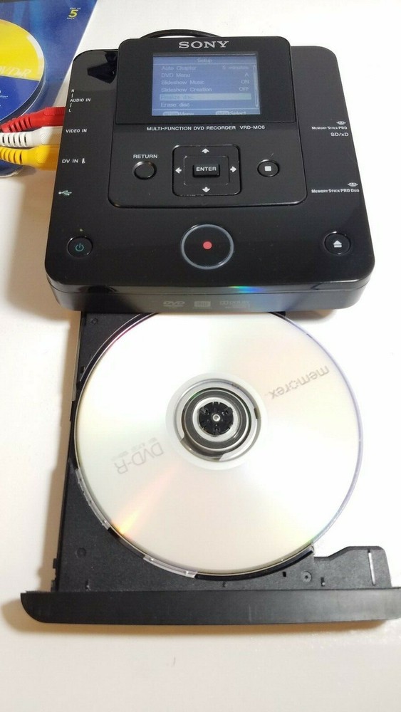 Sony VRD-MC6 DVD Recorder Multi-Function Tape Transfer - Region Free ✅