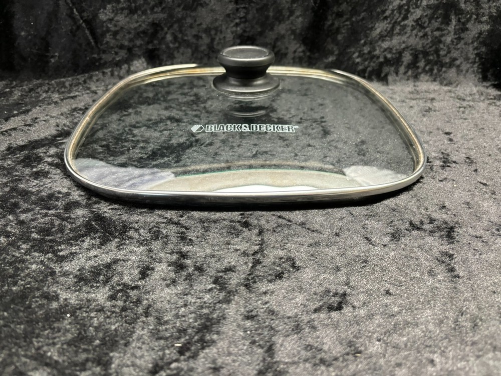 BLACK & DECKER 12" Square Glass Replacement Lid