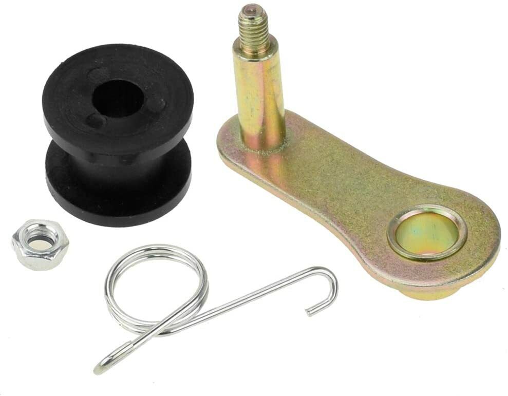 Motorcycle Mini Bike Chain Roller Tensioner Replacement with Rollers+Spring