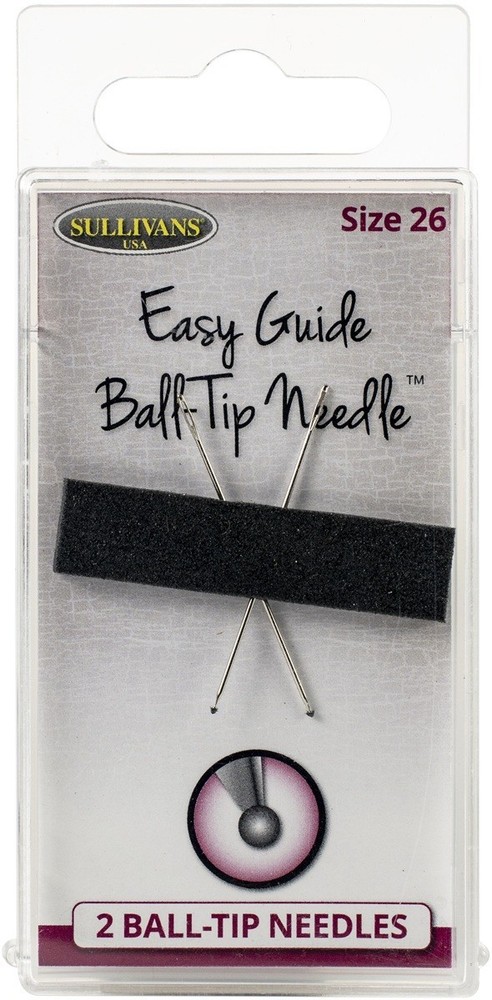 Sullivans Easy--Guide Ball-Tip Needles-Pkg of 2