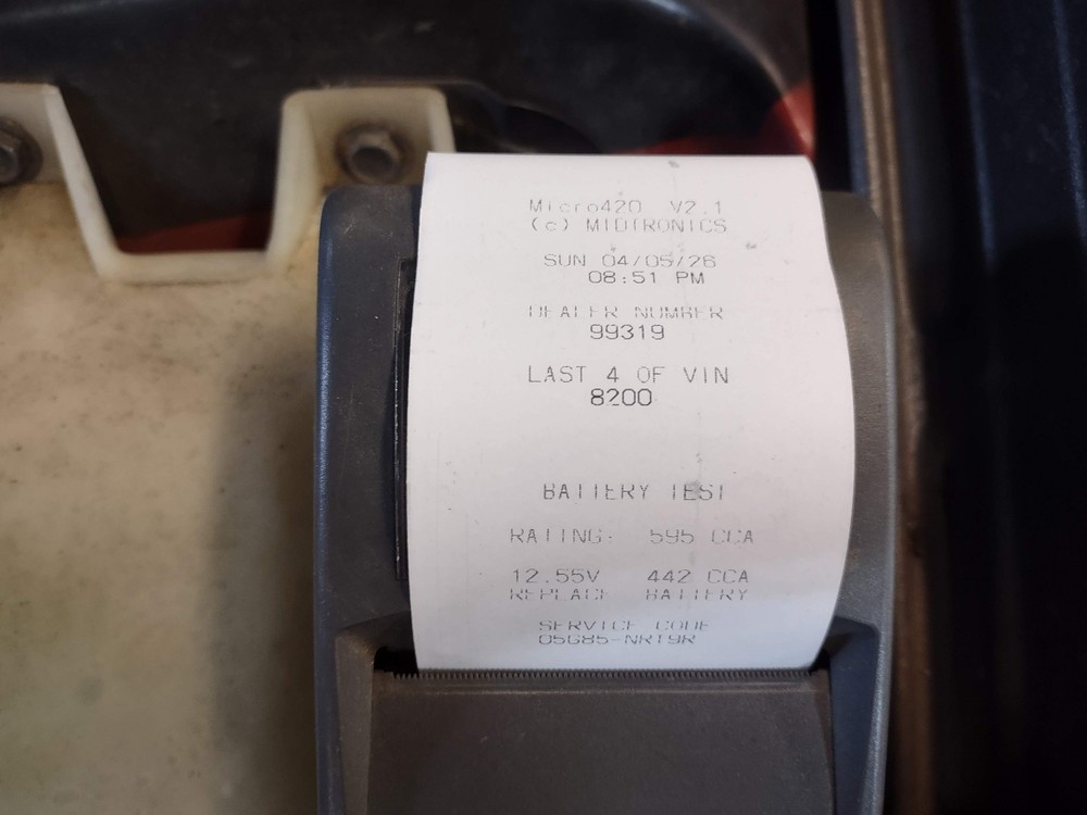 Midtronics Micro420 Battery and Charging System Tester with Printer Tested