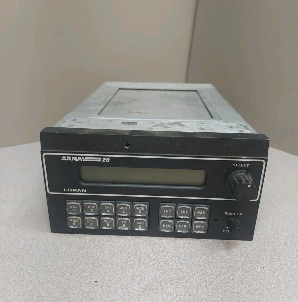 ARNAV SYSTEMS - Model ARNAV 20 - LORAN RECEIVER - Untested