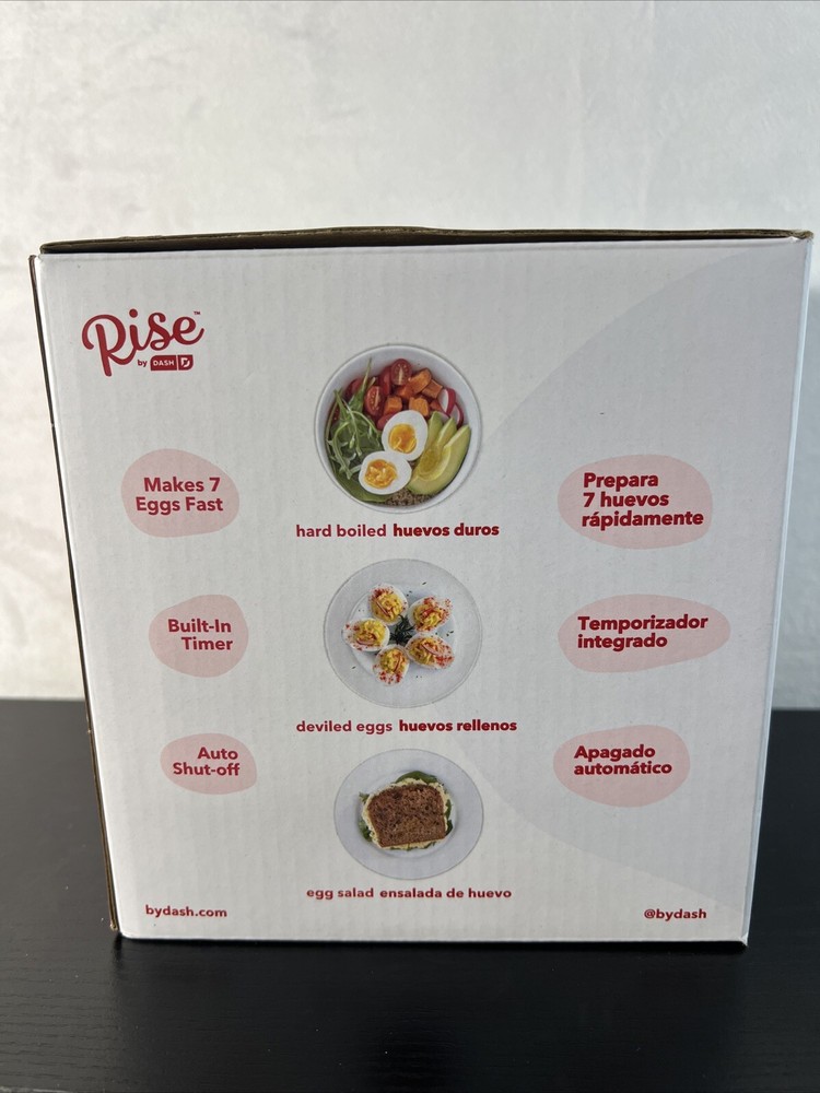 Rise by Dash Black Egg Cooker