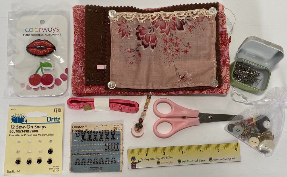 Sewing Pin cushion Needle Book 38