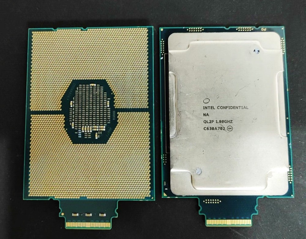 INTEL Internal Version Test CPU QL2P Uncirculated High commemorative value.