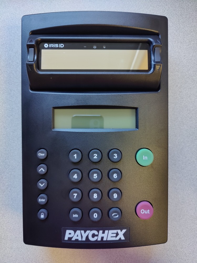Paychex Iris Timeclock