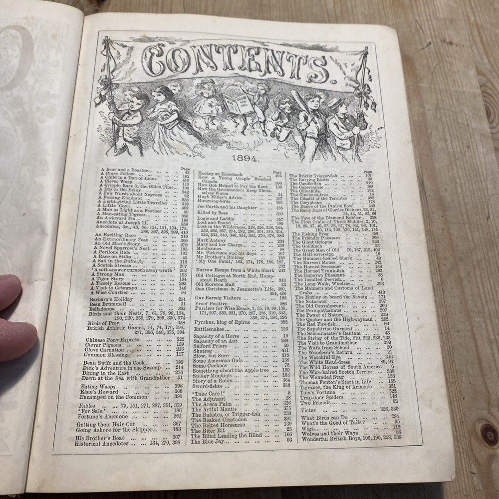 Chatterbox 1894 HC, Illustrated