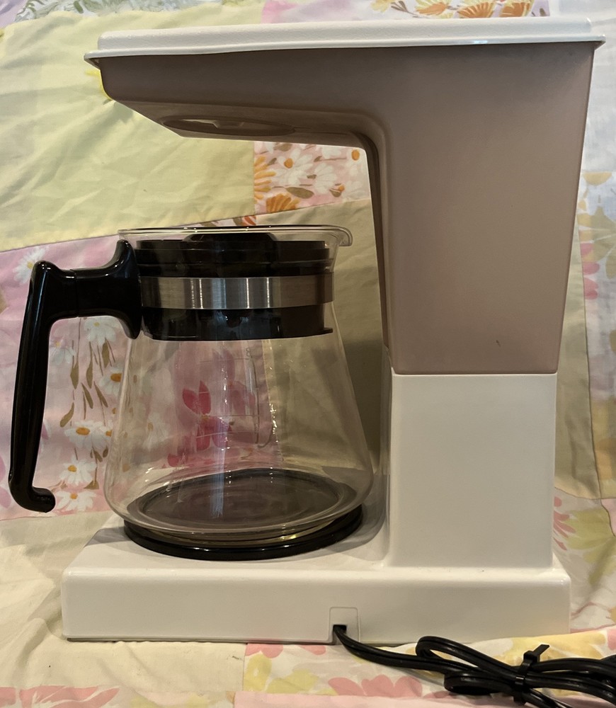 Vintage 1989 Black & Decker 12-Cup Programmable Coffee Maker Pot Retro Tested