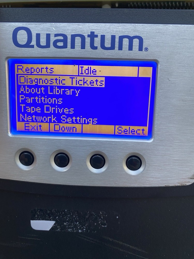 Quantum Scalar i40 Rack-Mounted Unit C Grade Condition