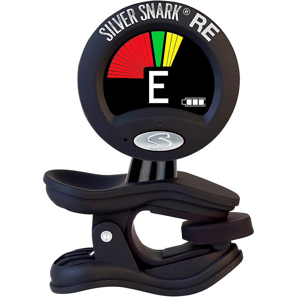 Snark Black Silver Snark Clip-On Tuner