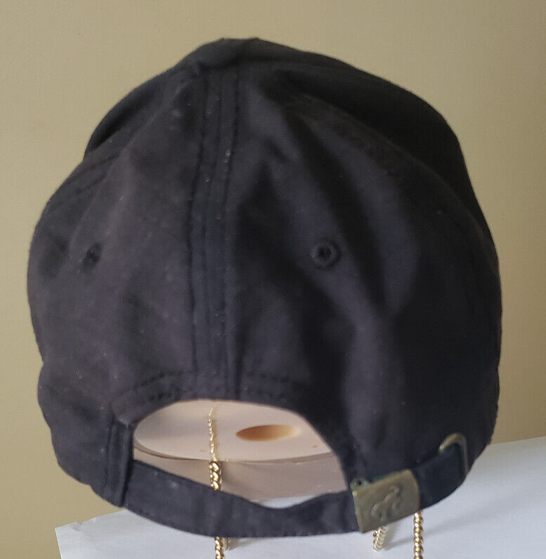 Ford Bronco Strapback Hat Cap Black Embroidered Washed