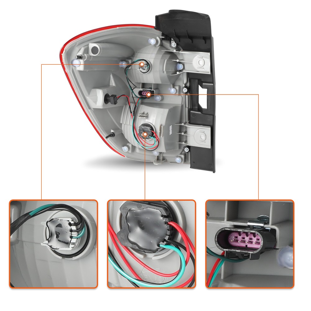 For 2016-2017 Chevy Equinox Brake Lamp Left+Right Set Tail Light