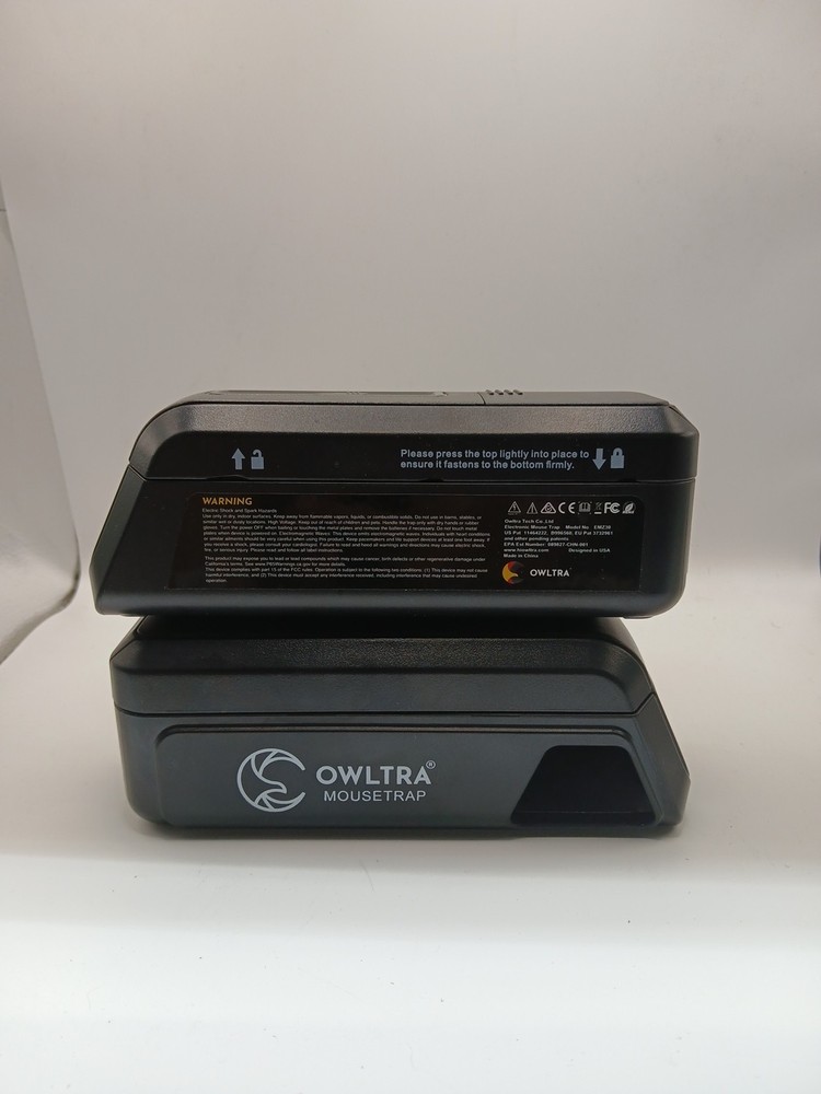 (2-pack) OWLTRA OW-2 Indoor Electric Mouse Trap EMZ30-2p