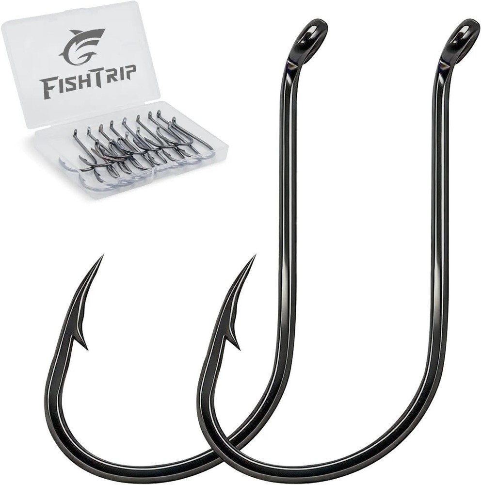 50/ Ocus Fishing Hooks - Offset Beak Circle Hooks for Fish Hooks