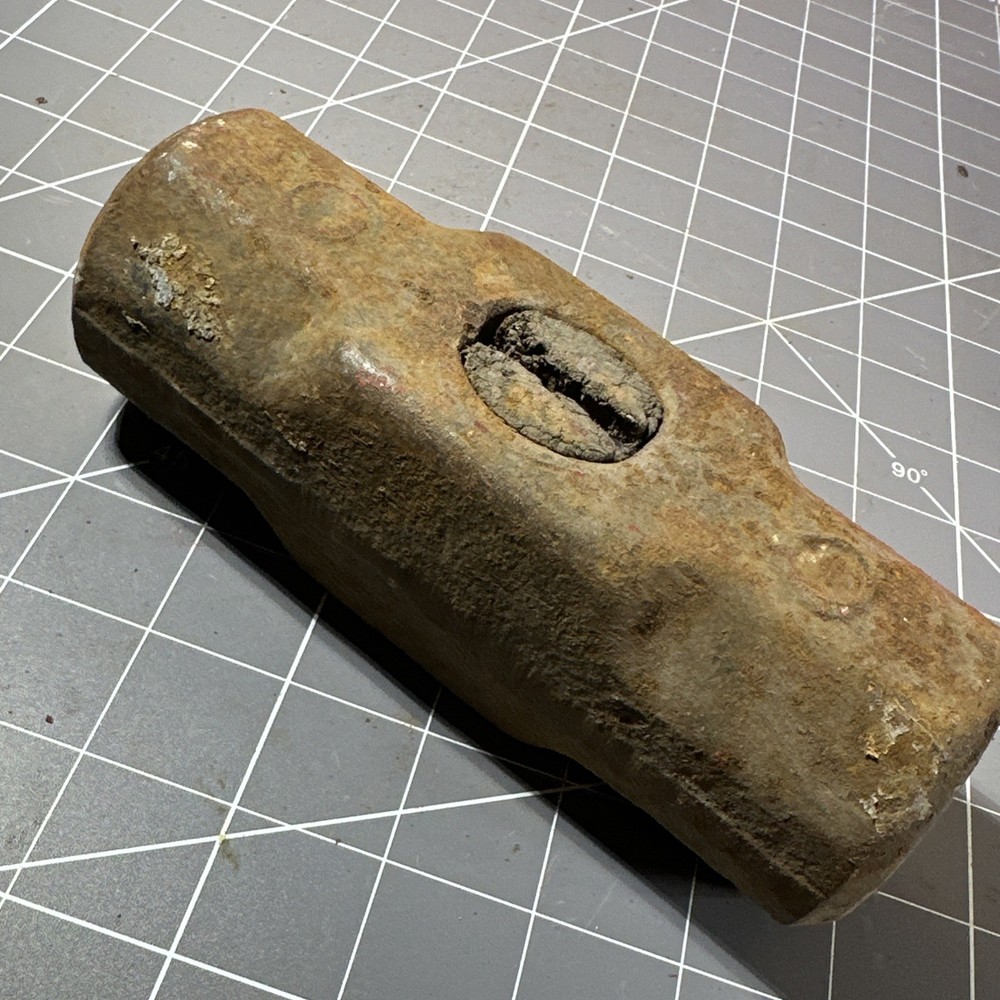 Vintage 8 Lb. Sledge Hammer Double Faced Head