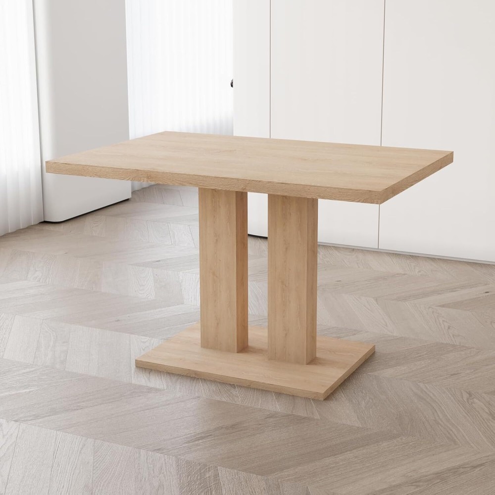 Modern 46'' Kitchen Dining Table, Rectangular Table,Sturdy Construction for home