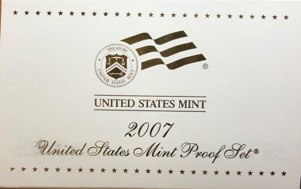 2007-S Proof Set with Presidential Proof Dollars Original Boxes / COA /OGP